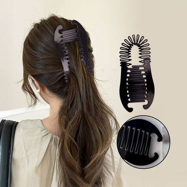 Miss Floral-Plain Hair Claw