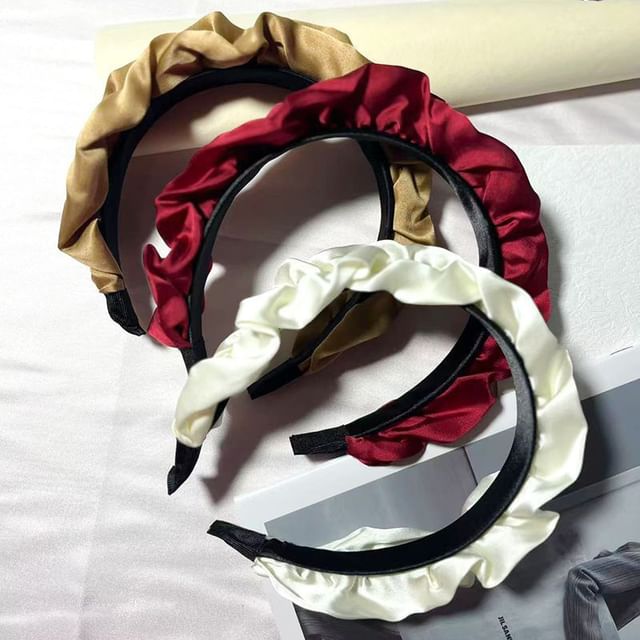 Miss Floral-Ruffle Headband