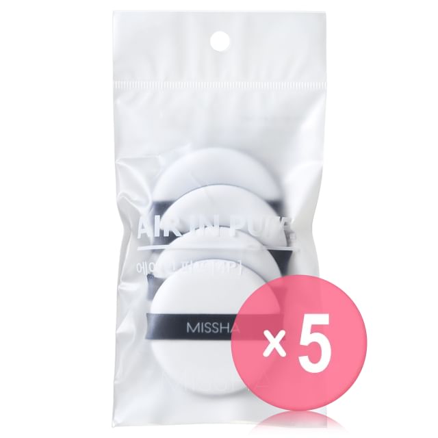 MISSHA-Air In Puff 4pcs 5pcs Bundle Set