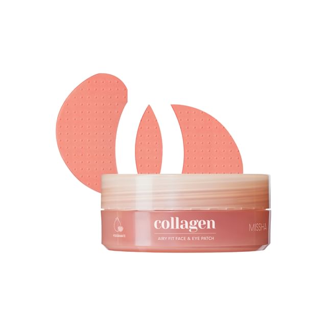 MISSHA-Airy Fit Collagen Lifting Face Eye Patch - Patch Occhi al Collagene
