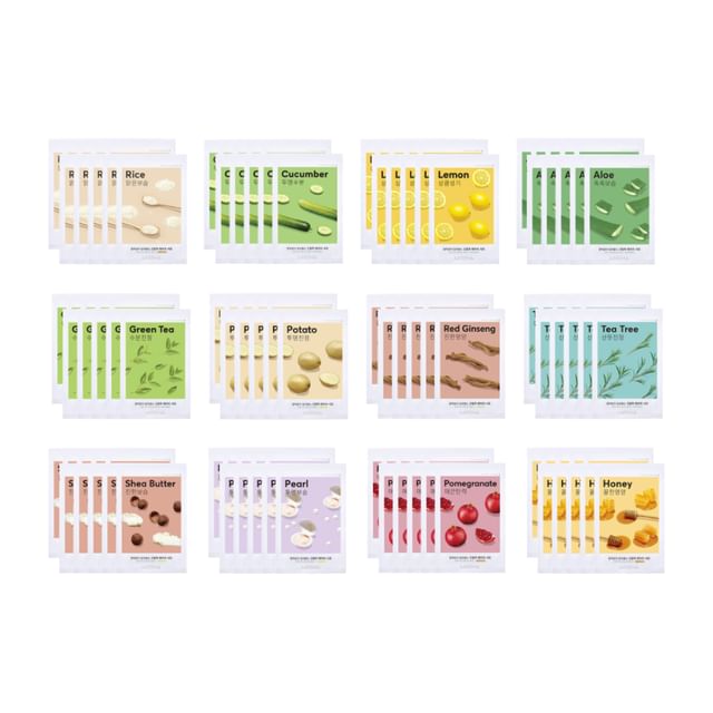 MISSHA - Airy Fit Sheet Mask Bundle Set - 12 Types | YesStyle