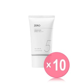 MISSHA-All-Around Safe Block Zero Vegan Sun 10pcs Bundle Set