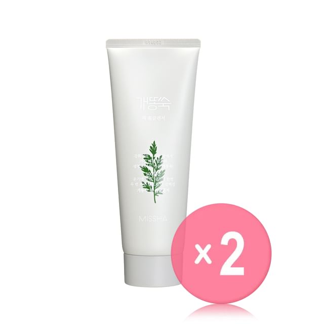 MISSHA-Artemisia Pack Foam Cleanser 2pcs Bundle Set