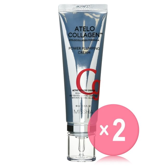 MISSHA-Atelo Collagen 500 Power Plumping Cream 2pcs Bundle Set
