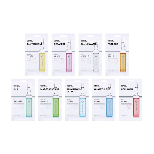 MISSHA-Mascure Sheet Mask - 8 Types