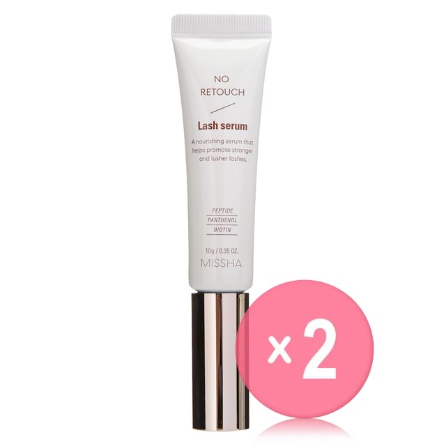 MISSHA-No Retouch Lash Serum 2pcs Bundle Set