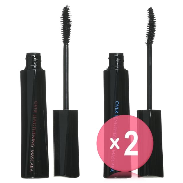 MISSHA-Over Lengthening Mascara 3 Types 2pcs Bundle Set