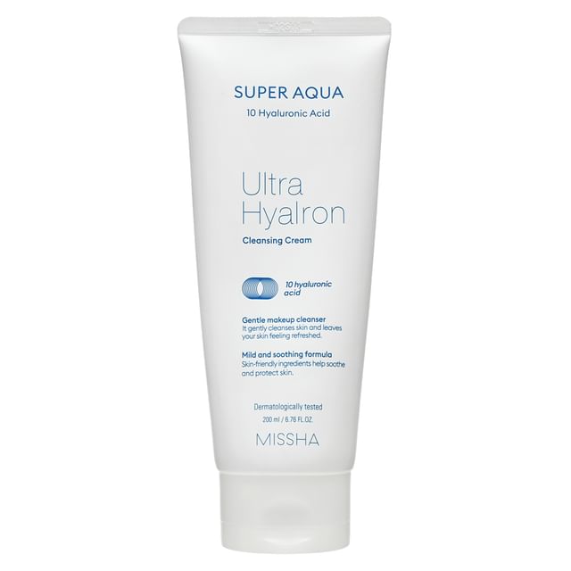 MISSHA-Super Aqua Ultra Hyalron Cleansing Cream - Crème nettoyante