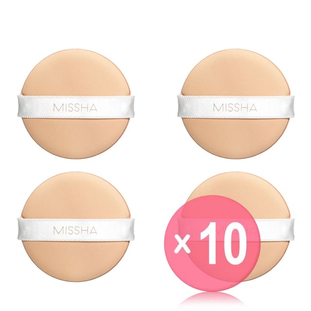 MISSHA-Tension Pact Puff Fitting Type 4pcs 10pcs Bundle Set