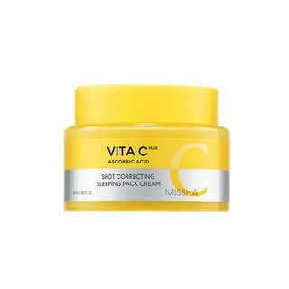 MISSHA-Vita C Plus Sleeping Pack Cream