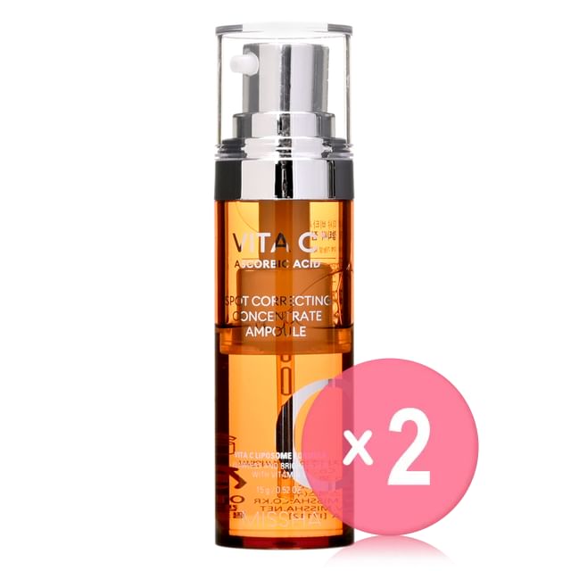 MISSHA-Vita C Plus Spot Correcting Concentrate Ampoule 2pcs Bundle Set