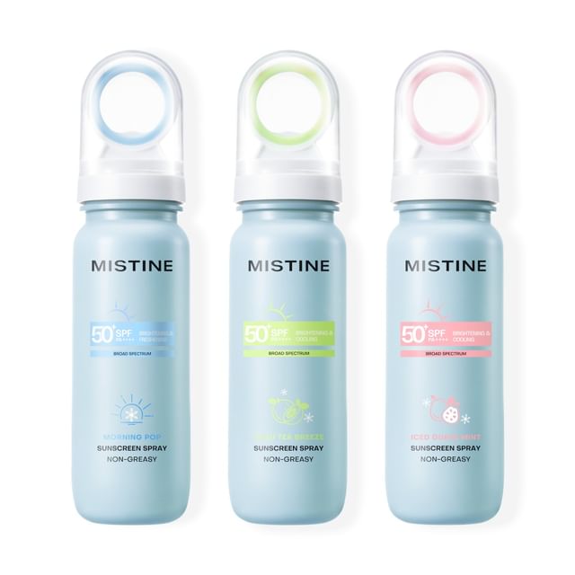 MISTINE-Ultra Protection Brightening Cooling Sunscreen Spray SPF50 PA - 3 Flavors