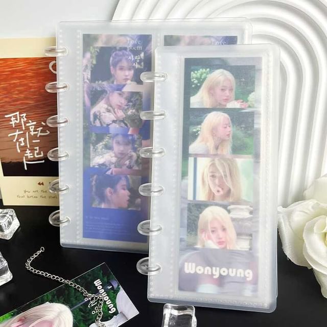 Miumi - Plastic Loose Leaf Instant Photo Strip Holder / Insert / Set ...