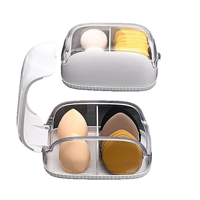 Miumi-Plastic Makeup Sponge Storage Box