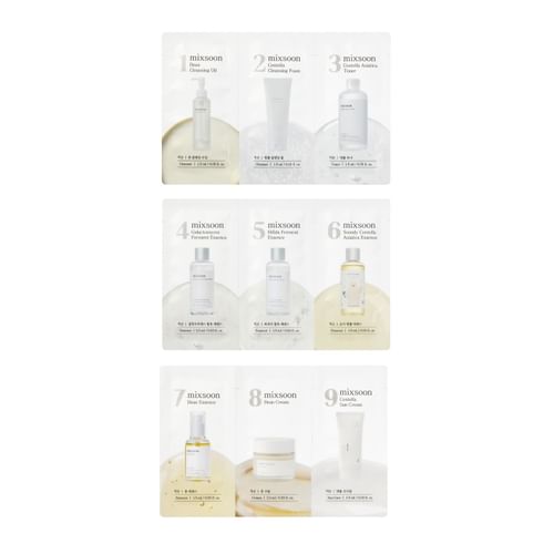 【新品未使用】mixsoon スキンケアセット 9点 mixsoon - 9-Step Skincare Sachet Bundle Set | YesStyle