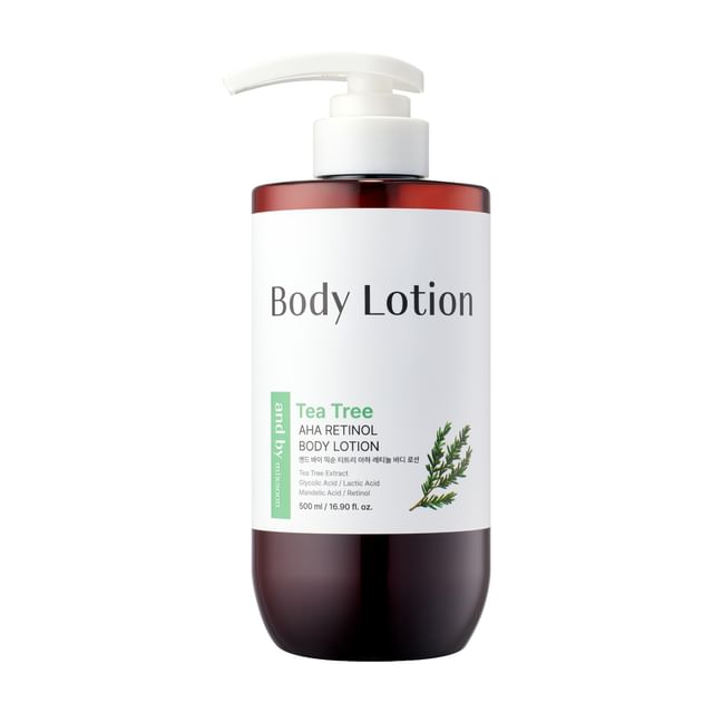 mixsoon-Loción Corporal and by mixsoon Tea Tree AHA Retinol