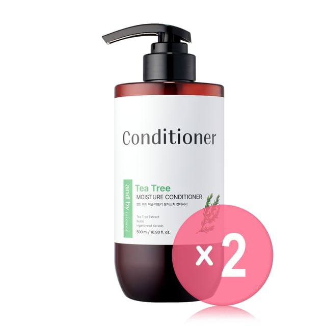 mixsoon-and by mixsoon Tea Tree Moisture Conditioner 2pcs Bundle Set