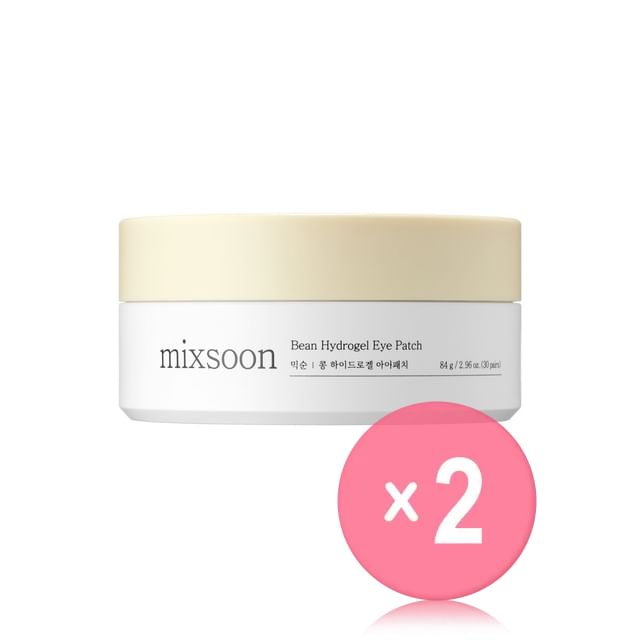 mixsoon-Bean Hydrogel Eye Patch 2pcs Bundle Set