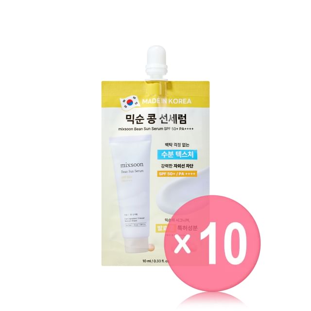 mixsoon-Bean Sun Serum Mini 10pcs Bundle Set