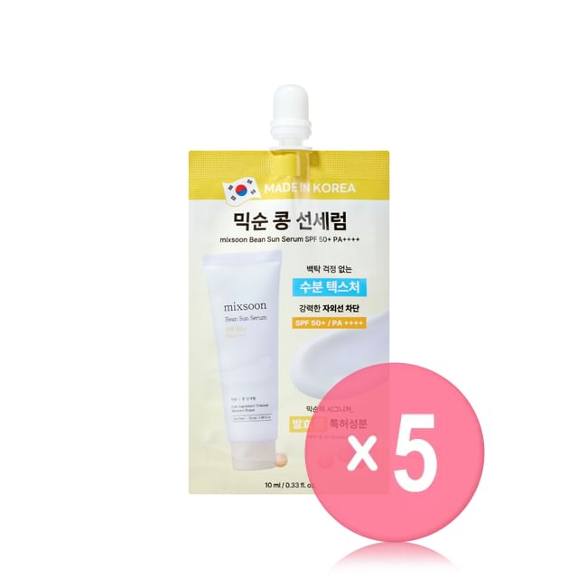 mixsoon-Bean Sun Serum Mini 5pcs Bundle Set
