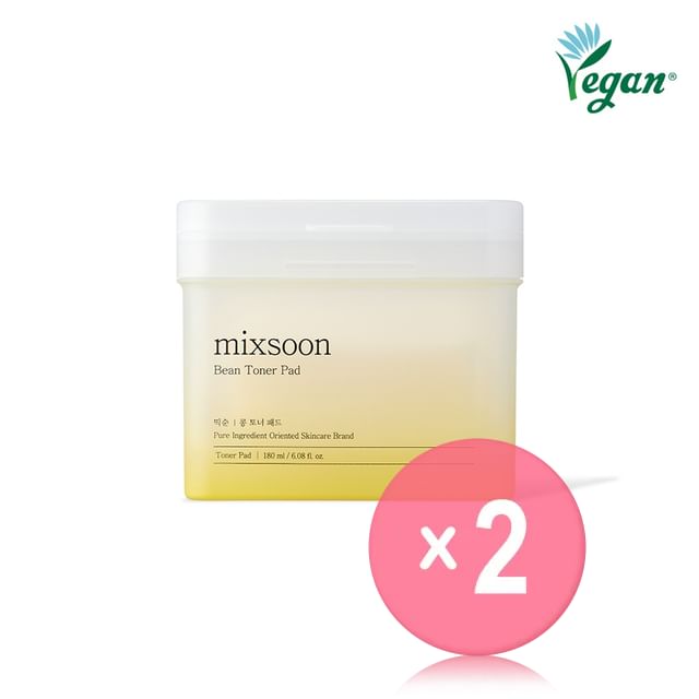 mixsoon-Bean Toner Pad 2pcs Bundle Set
