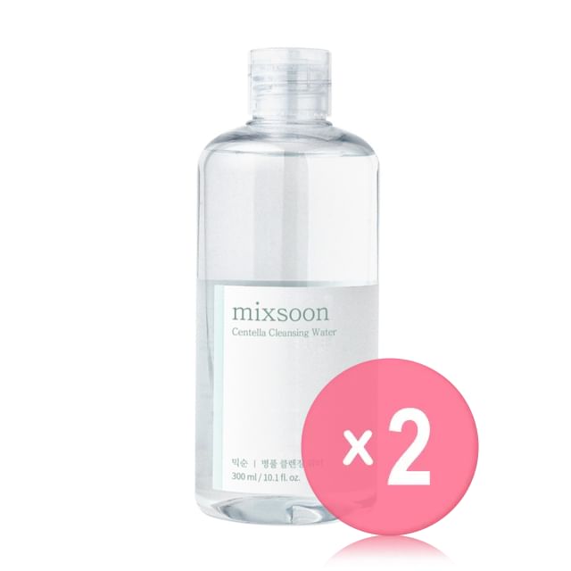 mixsoon-Centella Cleansing Water 2pcs Bundle Set