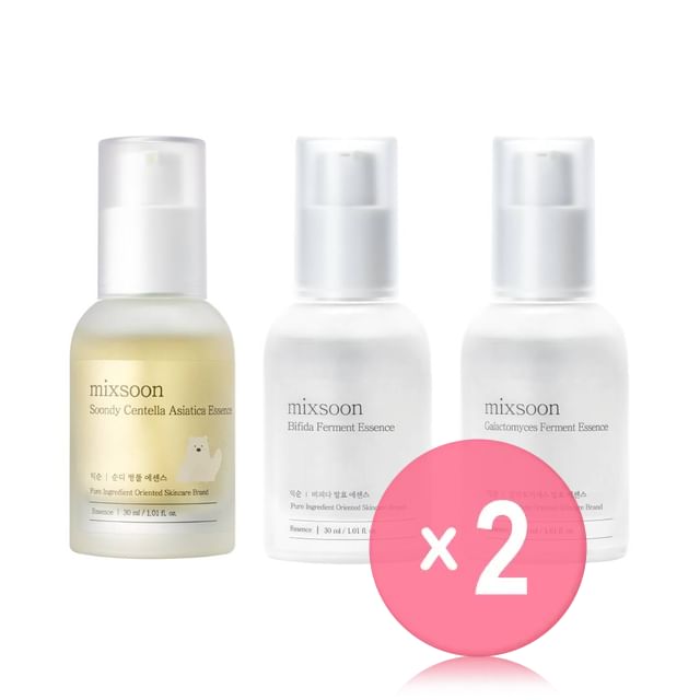 mixsoon-Essence 30ml - 3 Types 2pcs Bundle Set
