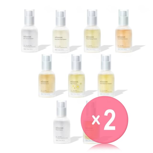 mixsoon-Essence 30ml - 9 Types 2pcs Bundle Set