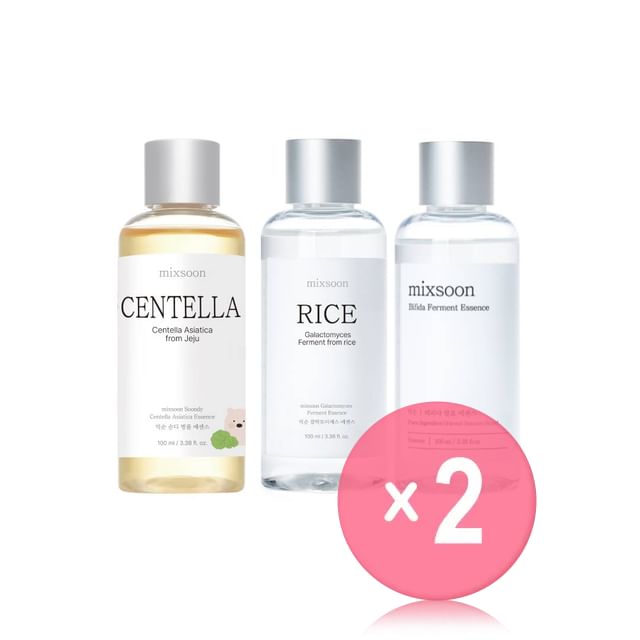 mixsoon-Essence Jumbo 100ml - 3 Types 2pcs Bundle Set