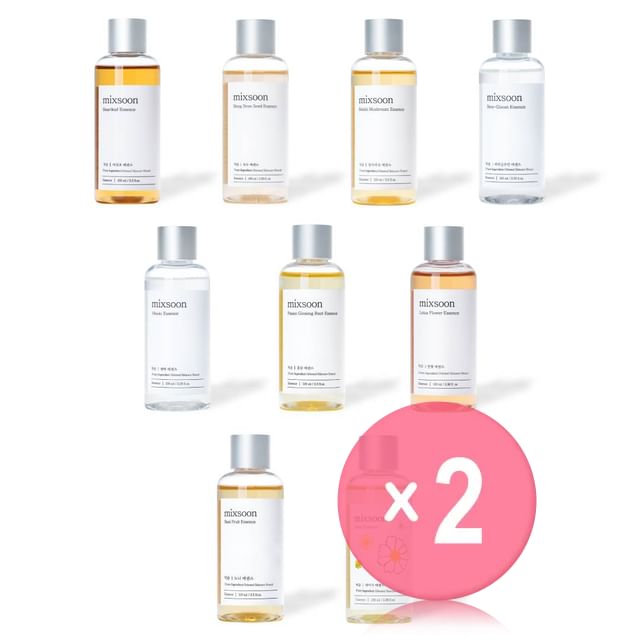 mixsoon-Essence Jumbo 100ml - 9 Types 2pcs Bundle Set