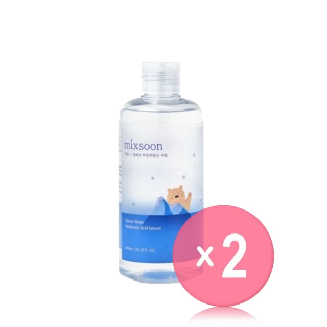 mixsoon-Combo de Sérum Glacier Water Hyaluronic Acid Jumbo 2uds