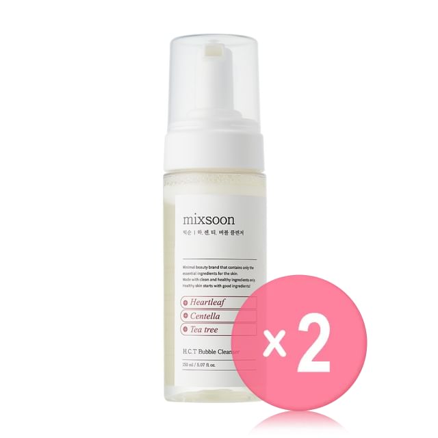 mixsoon-HCT Bubble Cleanser 2pcs Bundle Set