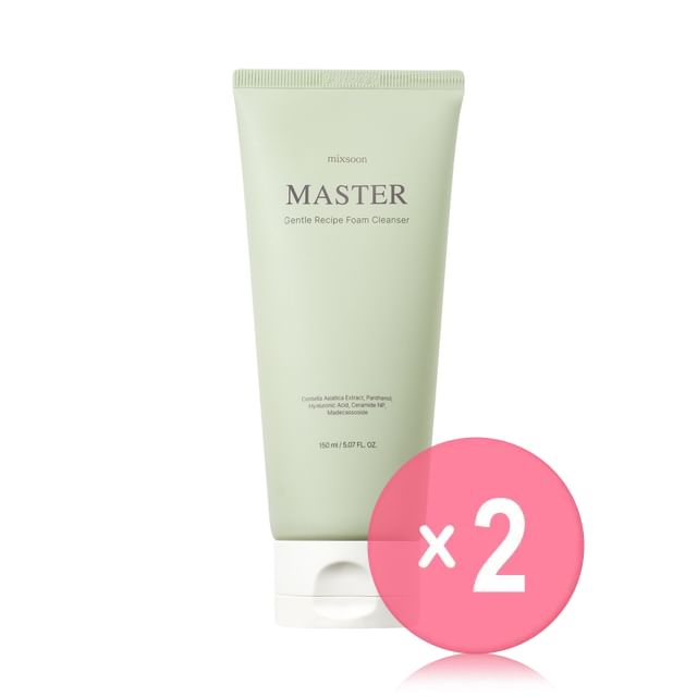 mixsoon-Master Gentle Recipe Foam Cleanser 2pcs Bundle Set