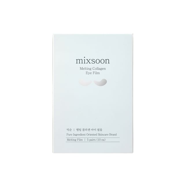 mixsoon-Melting Collagen Eye Film - Película para Área dos Olhos com Colágeno Derretido-5 Pares