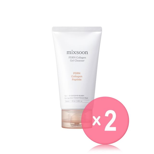 mixsoon-PDRN Collagen Gel Cleanser 2pcs Bundle Set
