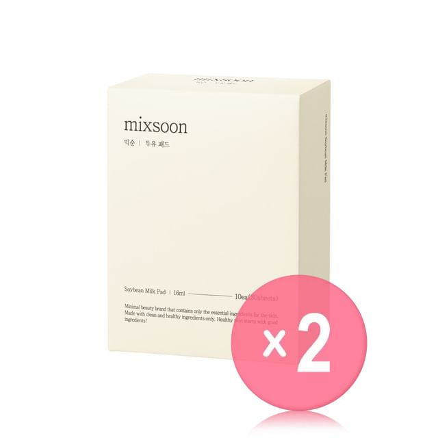mixsoon-Combo de Set de Pads con Tónico Soybean Milk 2uds