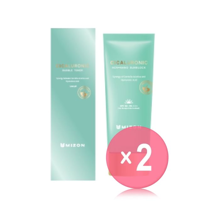 MIZON-Cicaluronic Non-Nano Sunblock 2pcs Bundle Set