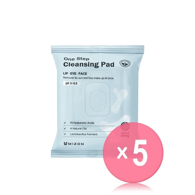 MIZON-One Step Cleansing Pad 5pcs Bundle Set