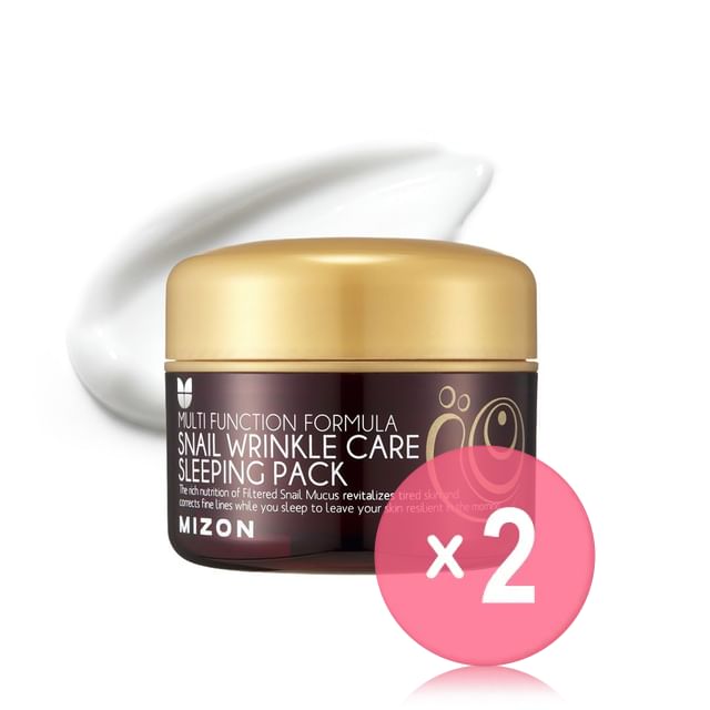 MIZON-Snail Wrinkle Care Sleeping Pack 2pcs Bundle Set