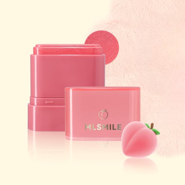MLSMILE-Dewy Fruit Cheek Lip Multi Balm - Balm Multifuncional para Lábios e Bochechas - 6 Cores