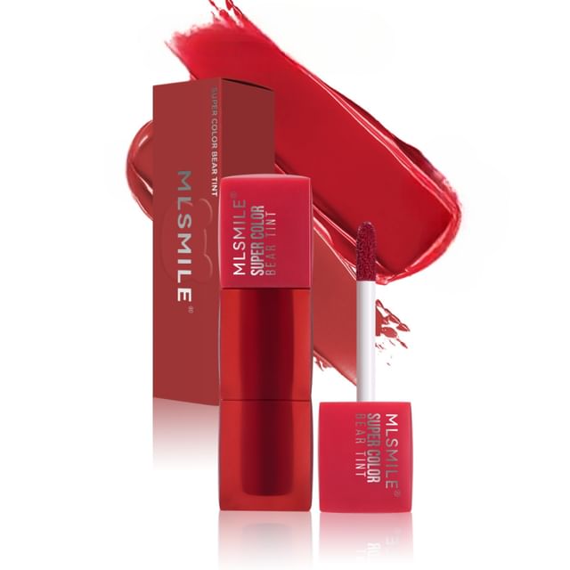 MLSMILE-Super Color Bear Lip Tint - Encre à lèvres - 6 couleurs