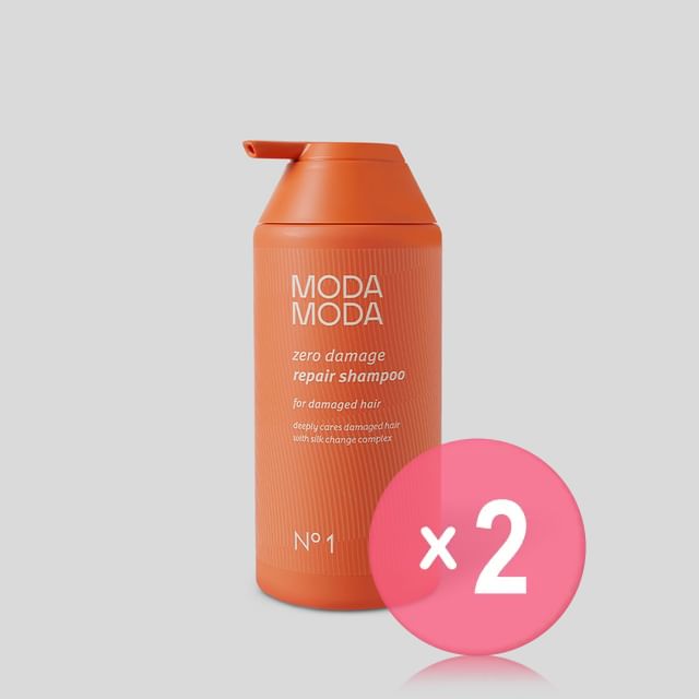 MODAMODA-Zero Damage Repair Shampoo 2pcs Bundle Set