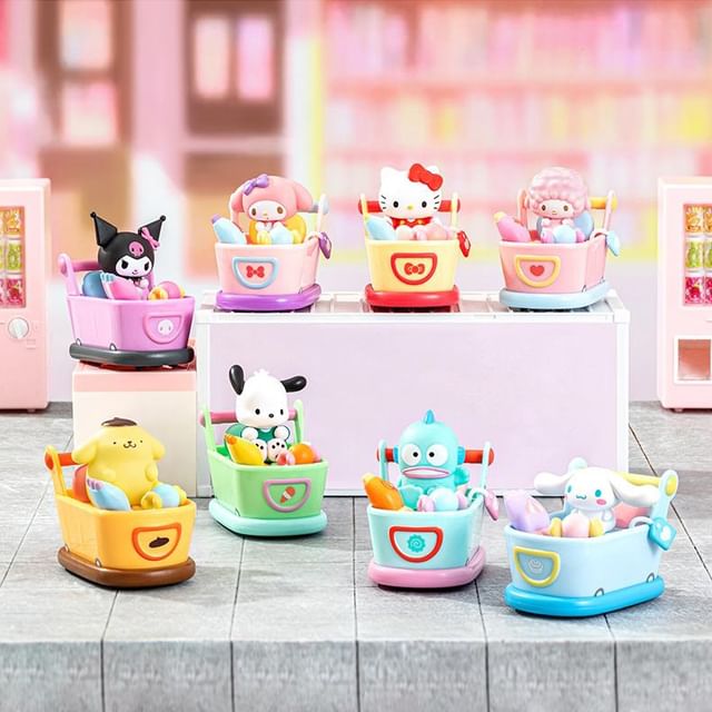 MOETCH - Sanrio Family Characters Snack Bumper Car Series Figure
