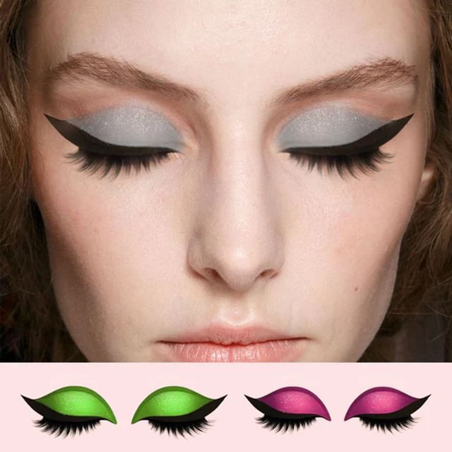 Mogugu-Eyeshadow Glitter False Eyelash Patch