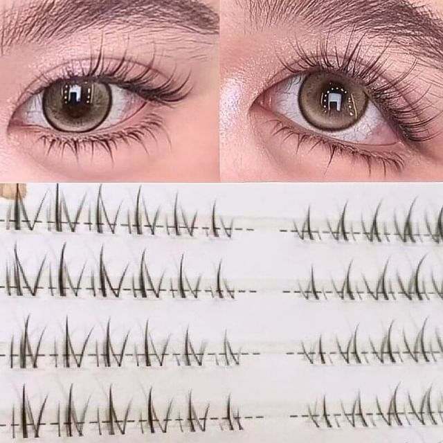 Mogugu-Natural Bottom Multipack False Eyelashes Cluster