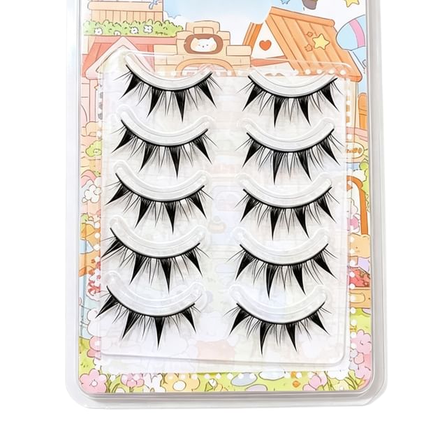 Mogugu-Natural Spiky Cluster False Eyelashes