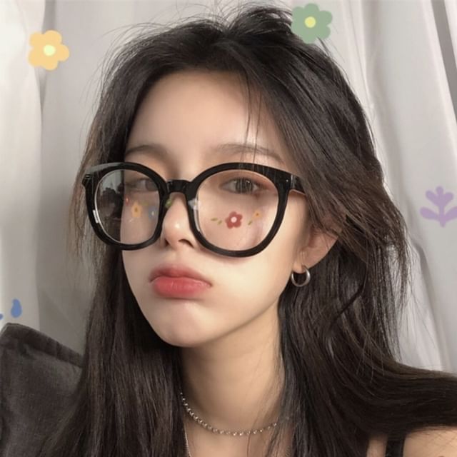 MOL Girl-Round Frame Sunglasses