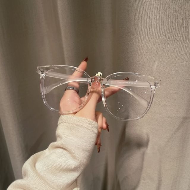 MOL Girl-Round Plastic Blue Light Blocking Eyeglasses