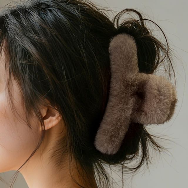 moliveny-Chenille Hair Clamp