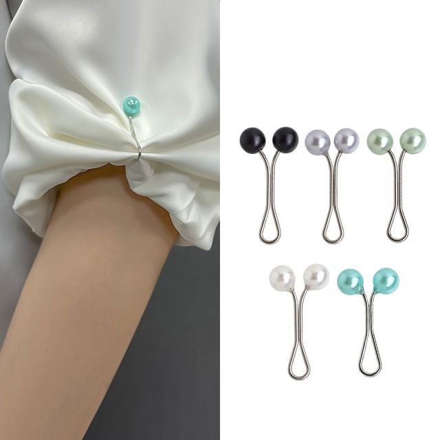 moliveny-Faux Pearl Cuff Holder